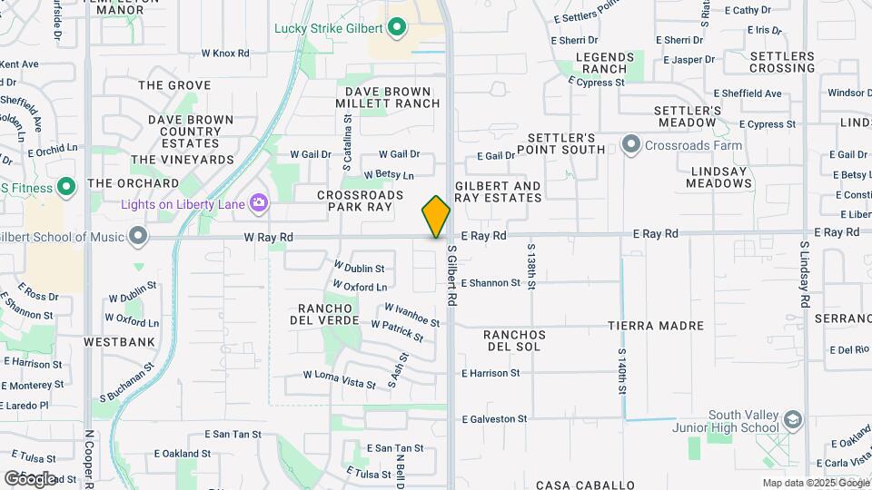 34 W Megan St Map and Location Details