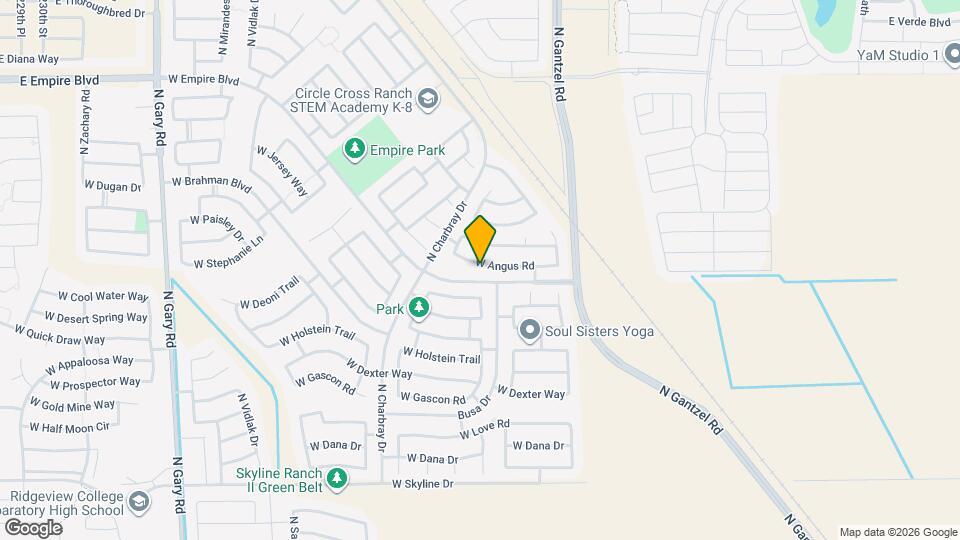 235 W Angus Rd Map and Location Details