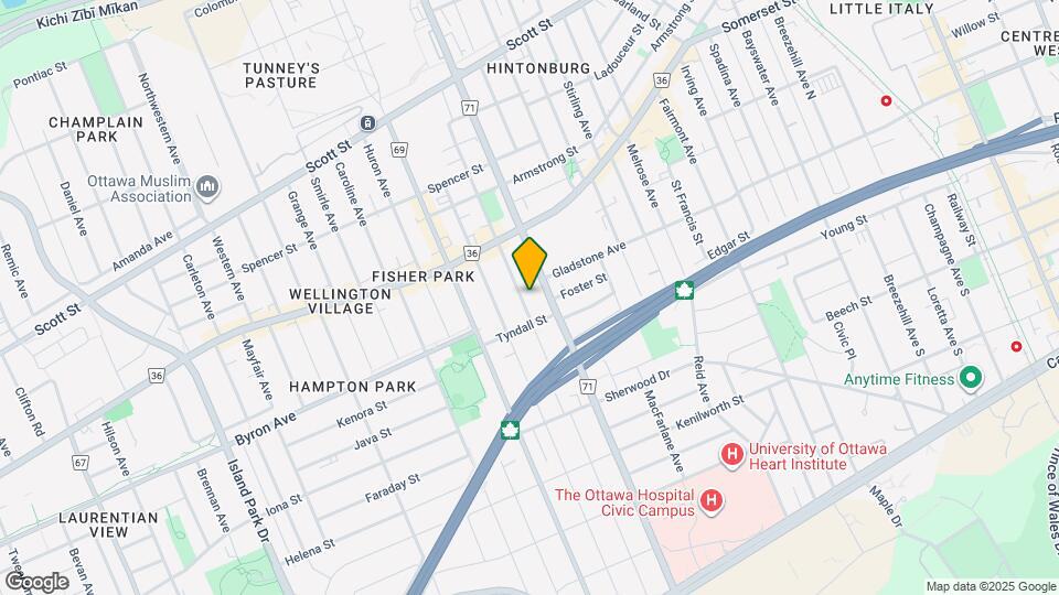 93 Hamilton Ave N Map and Location Details