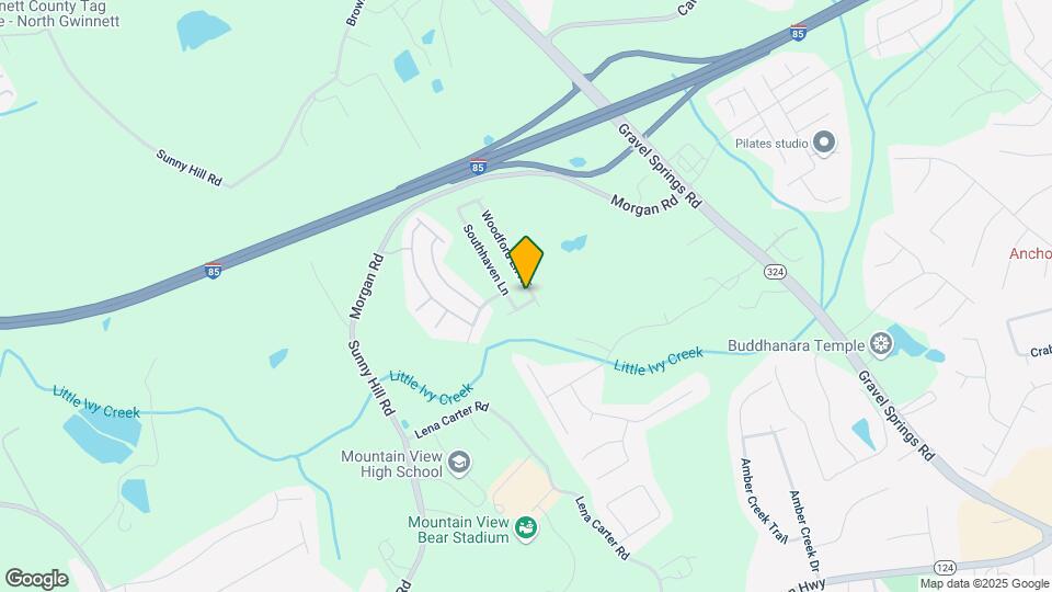2430 Woodford Ln NE Map and Location Details