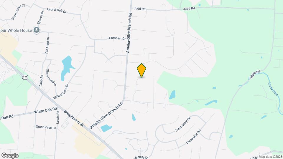 3736 Maplebrooke Ln Map and Location Details