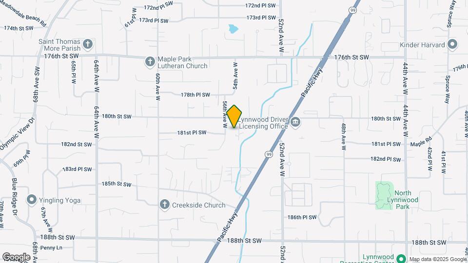 18024 54th Pl W Map and Location Details