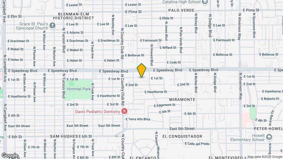 3232 E 1st St Mapa y Detalles de la Ubicación