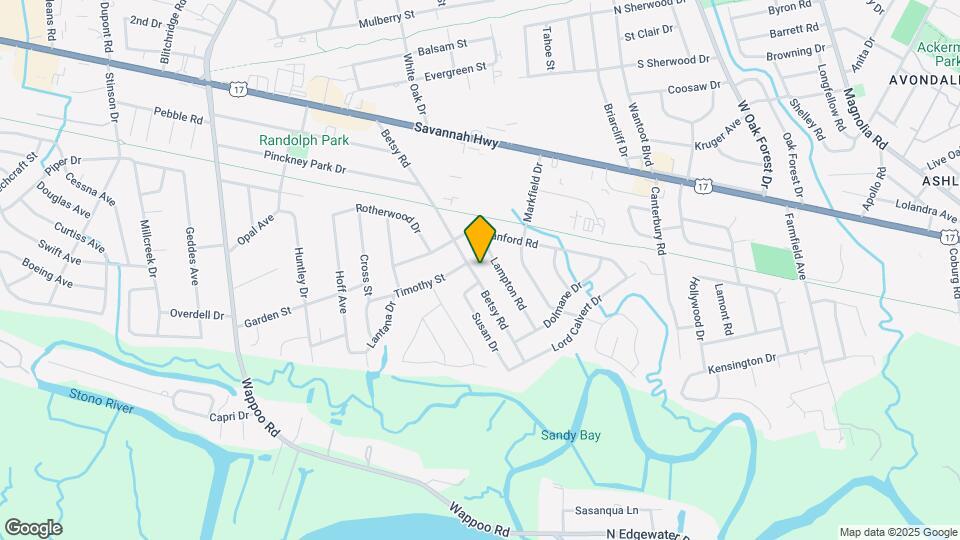 360 Betsy Rd Map and Location Details