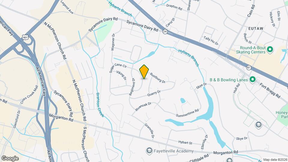 3629 Sugar Cane Cir Map and Location Details