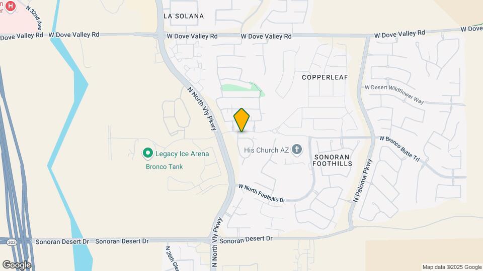 2425 W Bronco Butte Trl, Unit Unit 2017 Map and Location Details