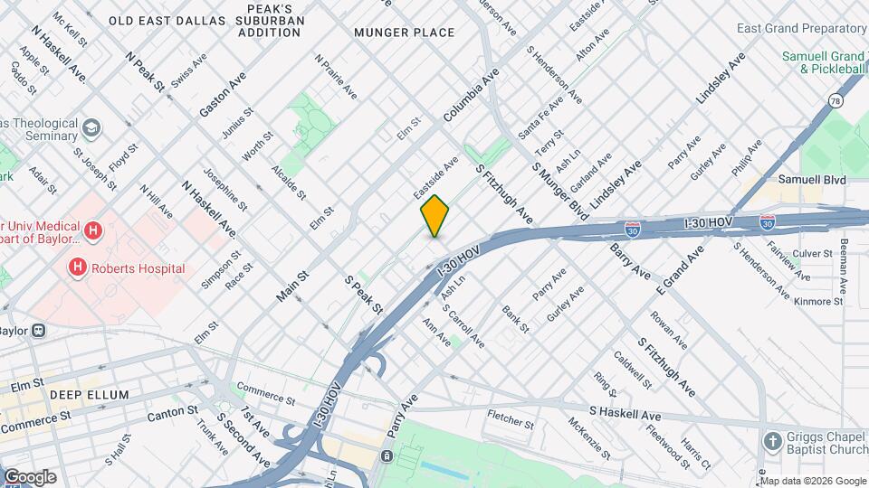 4536 Birch St Map and Location Details