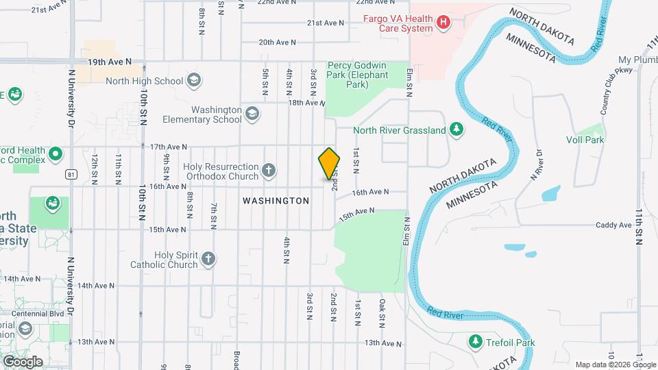 1610 2nd St N Map and Location Details
