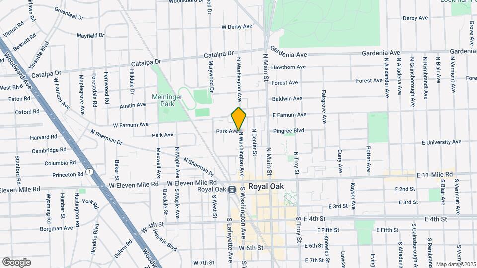 429 N Washington Ave, Unit 429 N. Washington Map and Location Details
