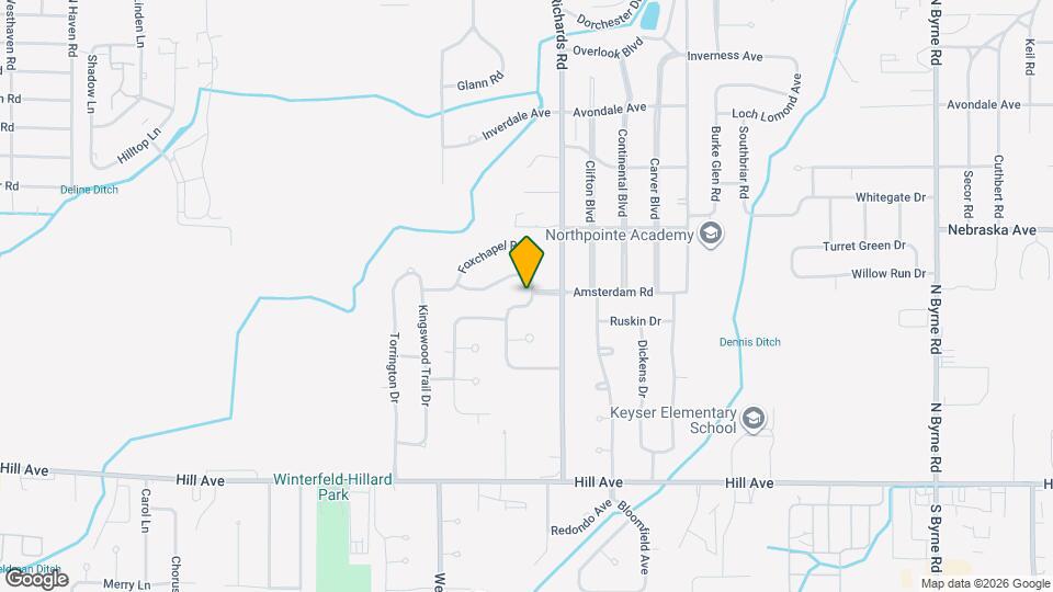 451 Heathshire Dr Map and Location Details