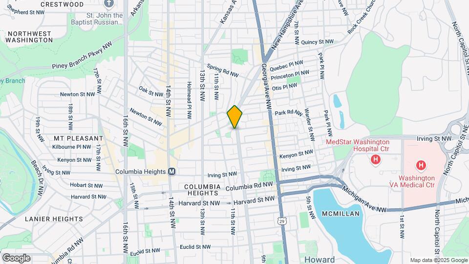 3332 Sherman Ave NW Map and Location Details