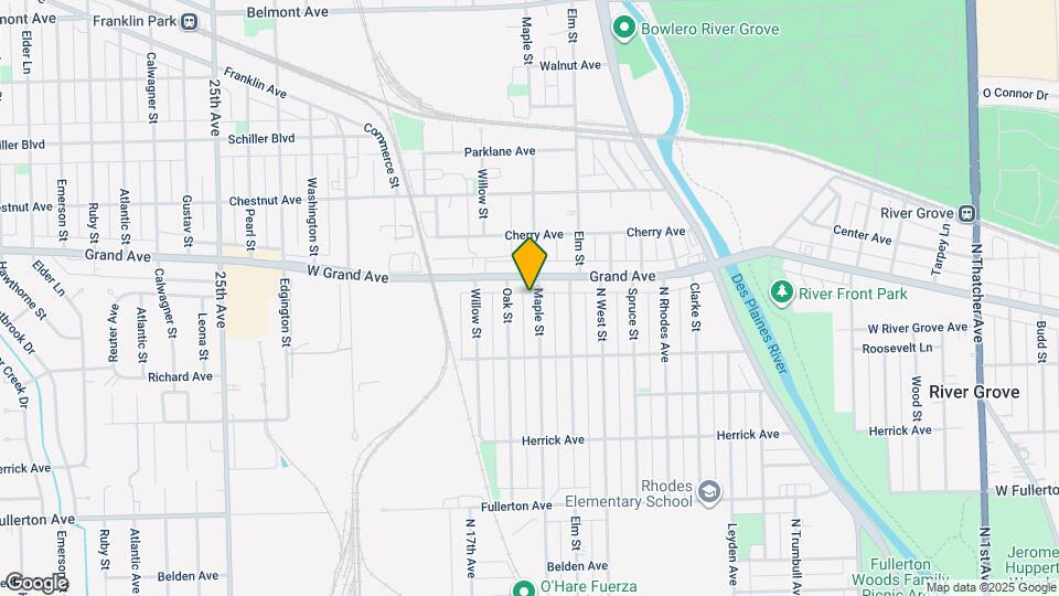 2652 Maple St Map and Location Details