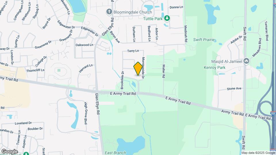315 Creekside Dr Map and Location Details