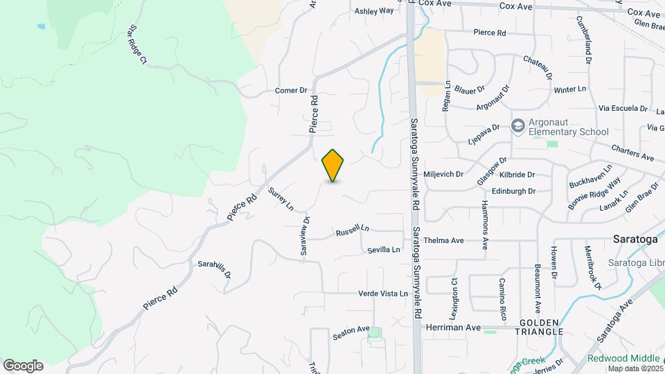 13605 Surrey Ln Map and Location Details