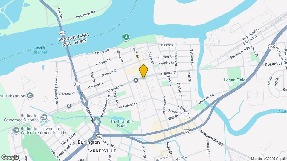 406 High St Map and Location Details