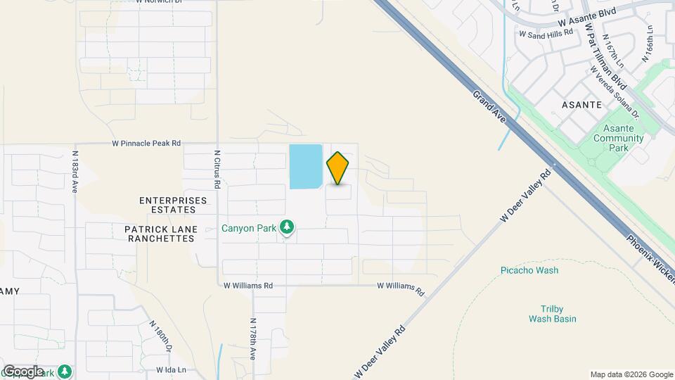 17565 W Villa Chula Ln Map and Location Details