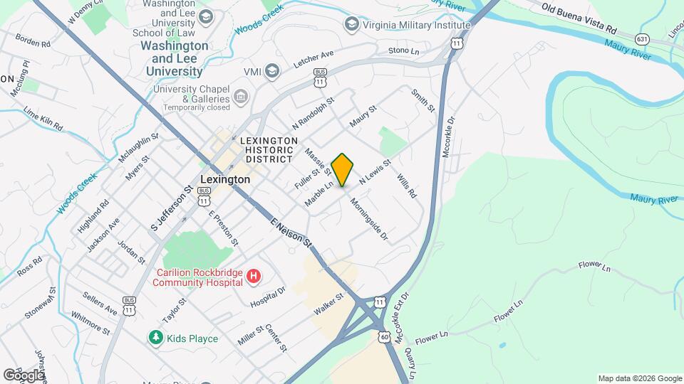 24 N Lewis St Map and Location Details