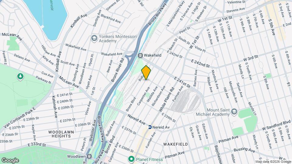 4568 Bronx Blvd Map and Location Details