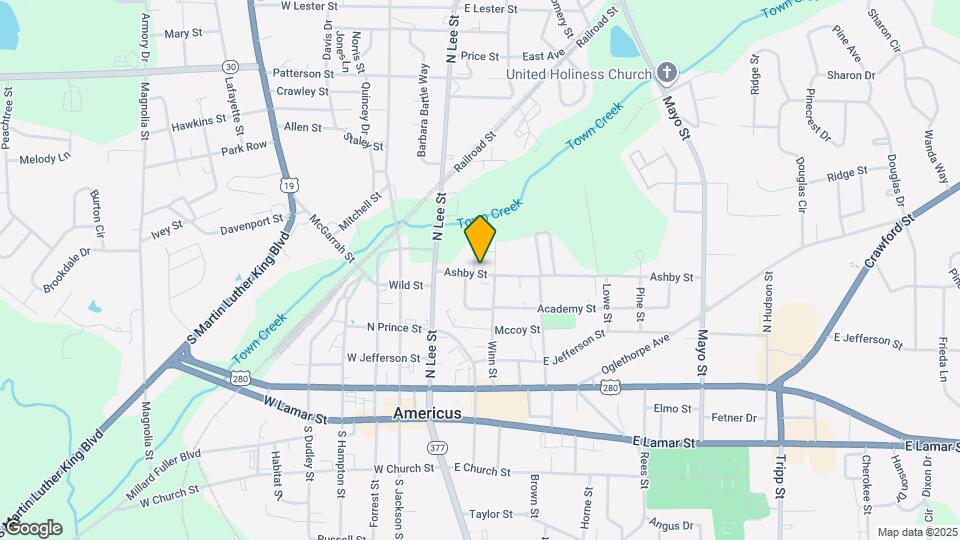 204 Ashby St Map and Location Details