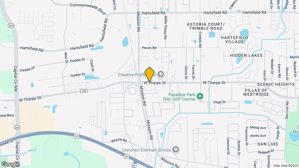 2765 W Tharpe St Map and Location Details