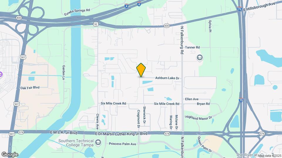 9815 Ashburn Lake Dr Map and Location Details