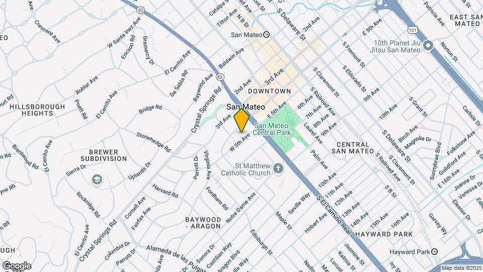 40-42 W 5th Ave Mapa y Detalles de la Ubicación