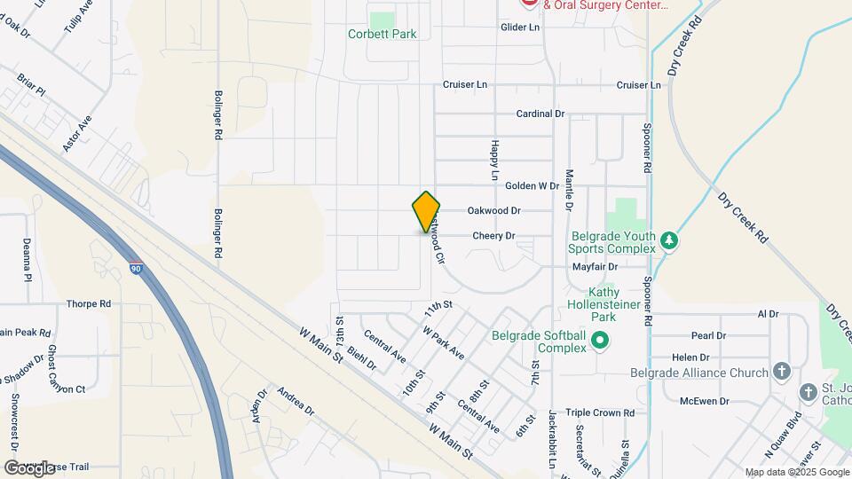 322 Butler Creek Ave Map and Location Details
