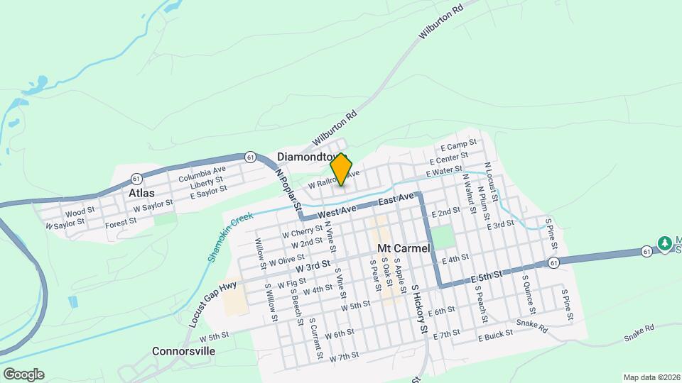 302 N Maple St Mapa y Detalles de la Ubicación