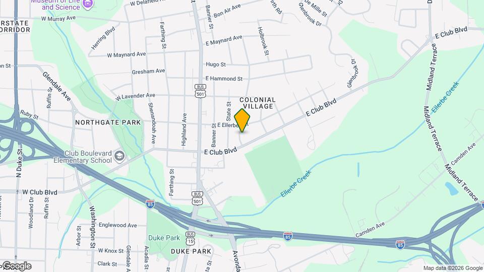 2408 Cascadilla St Map and Location Details