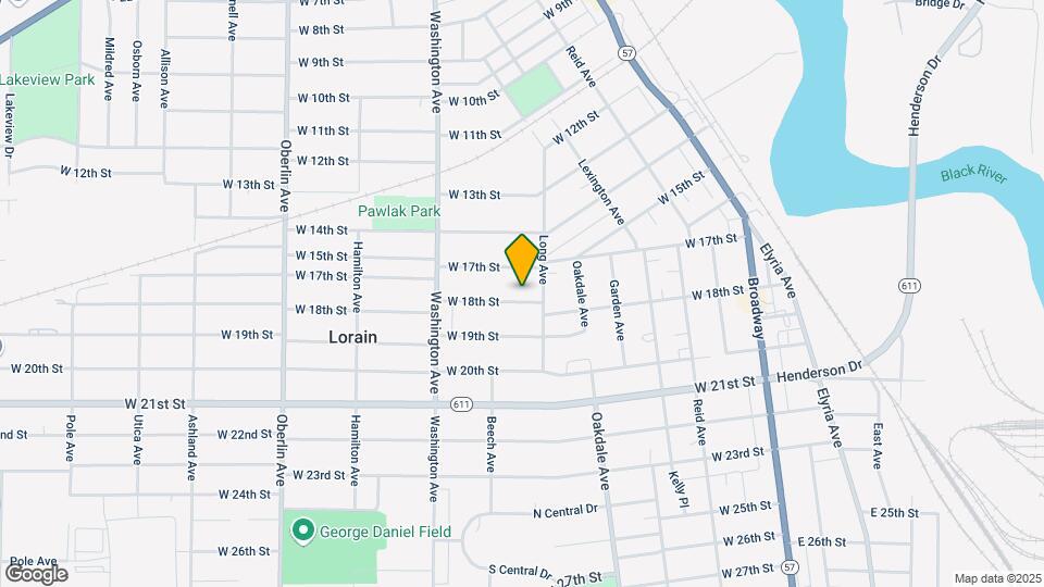 816 W 18th St Map and Location Details