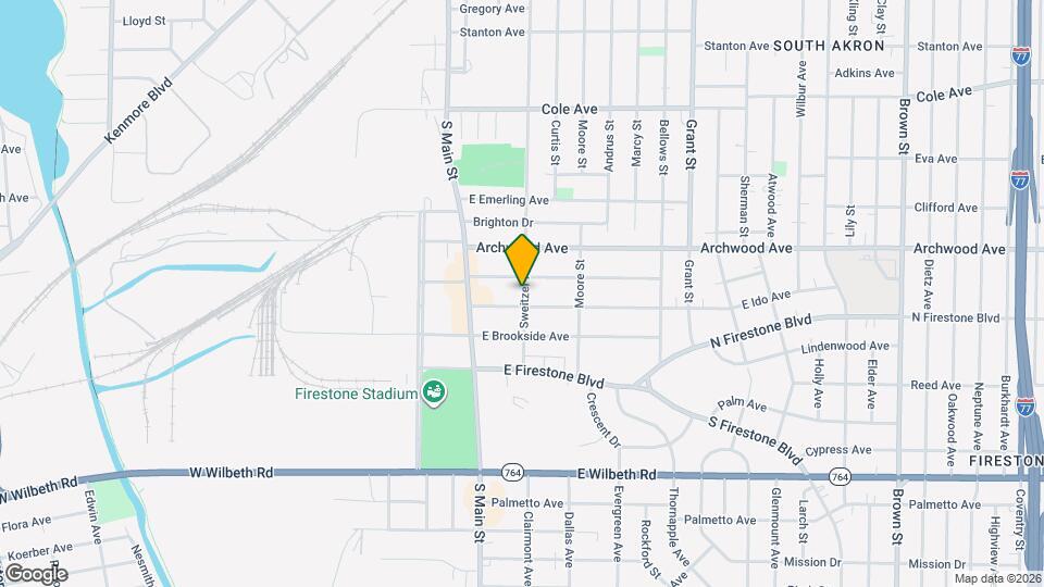 1500 Sweitzer Ave Map and Location Details