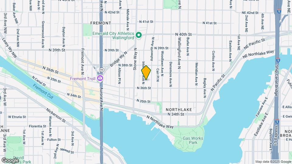3614 Interlake Ave N Map and Location Details