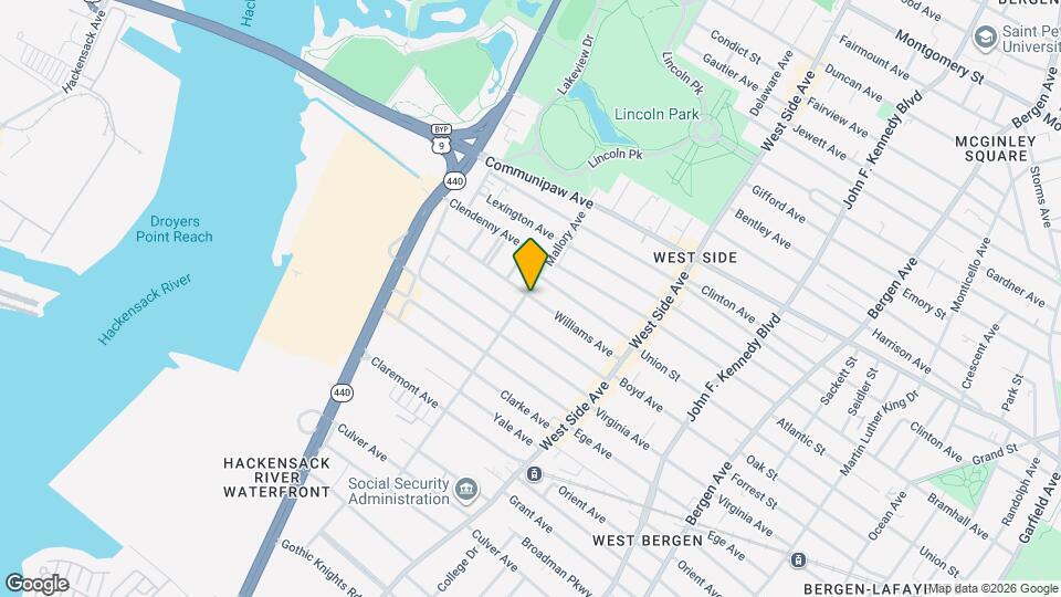 90 Williams Ave Map and Location Details