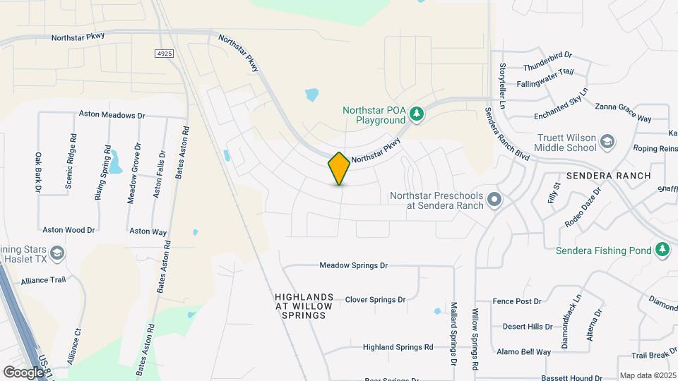 2101 Sun Star Dr Map and Location Details