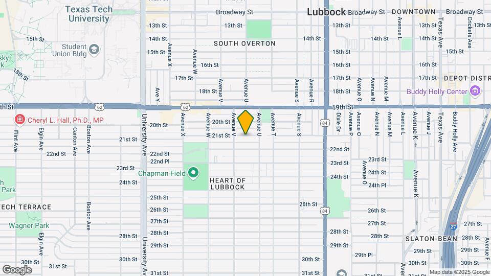 2113 21st St, Unit B Map and Location Details