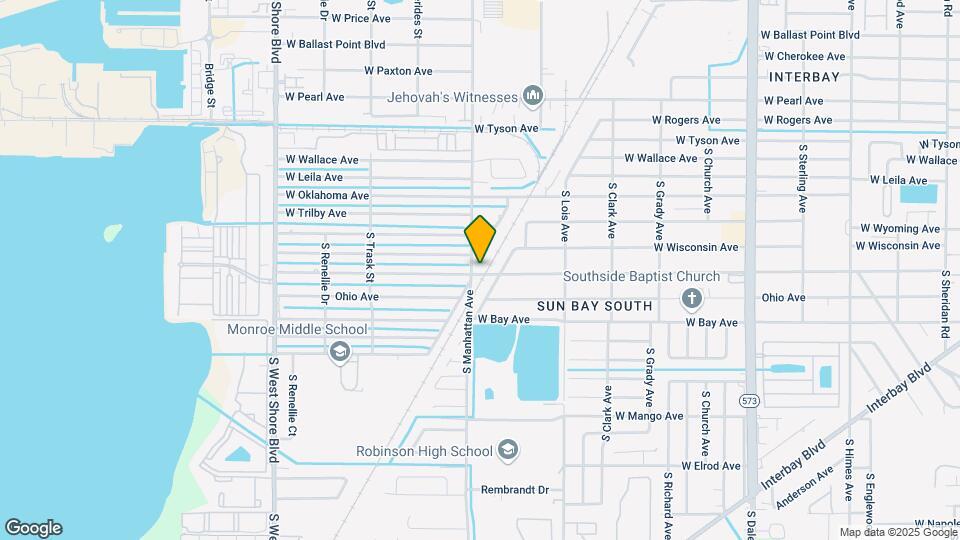 5908 S Manhattan Ave Map and Location Details