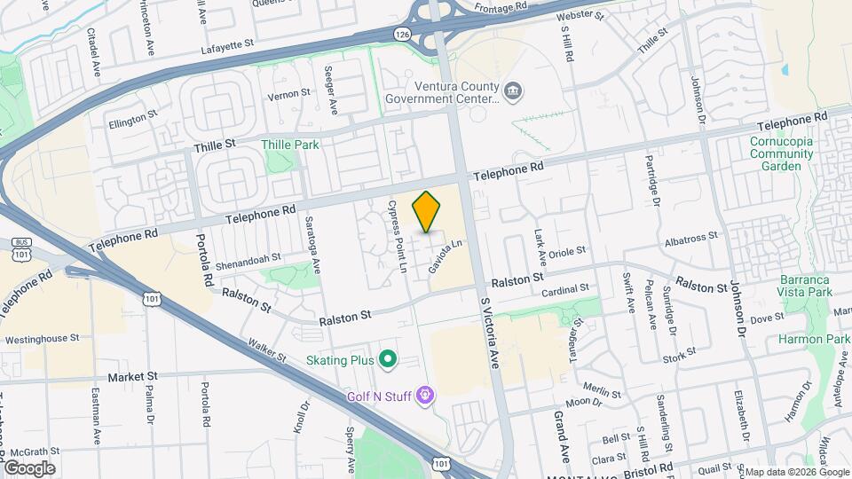 1253 Seacliff Ct Map and Location Details