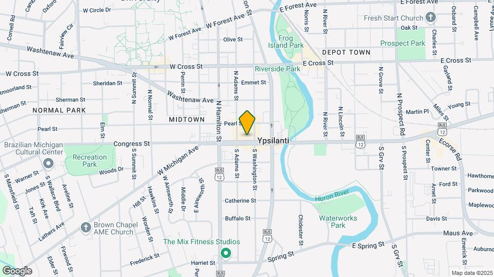 212 W Michigan Ave, Unit #2 Map and Location Details