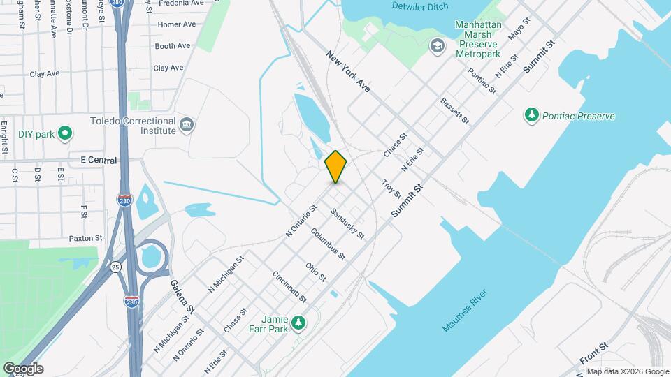 2626 N Ontario St Mapa y Detalles de la Ubicación