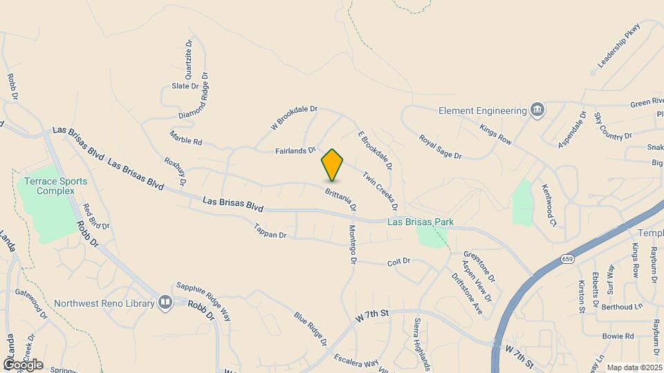 5501 Brittania Dr Map and Location Details