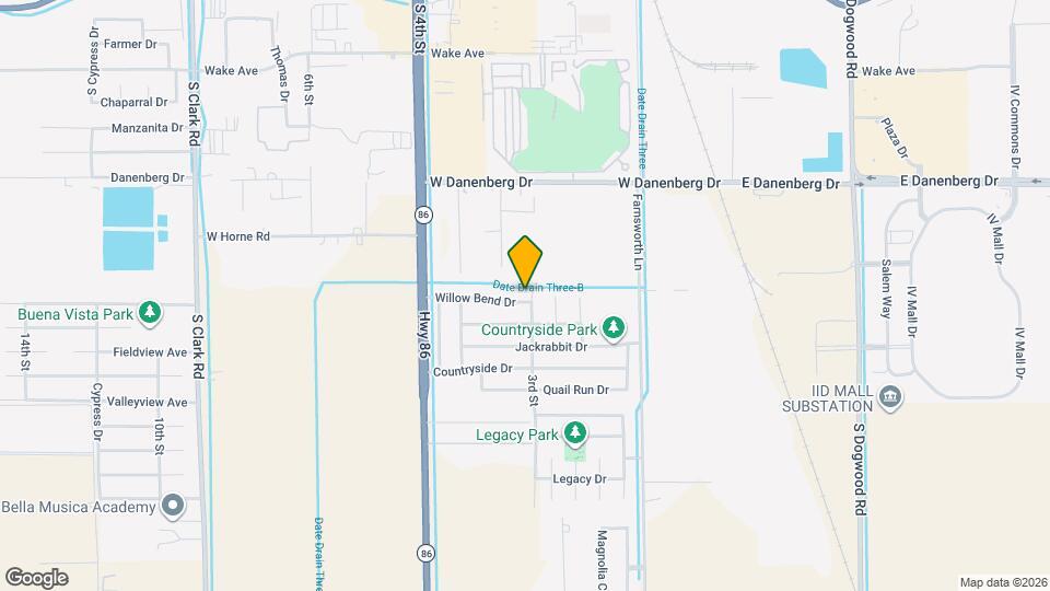 302 Willow Bend Dr Map and Location Details
