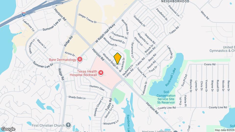 110 Windmill Ridge Dr Map and Location Details