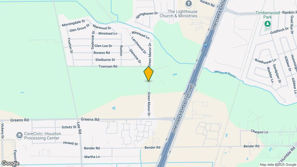 16227 Green Manor Dr Map and Location Details