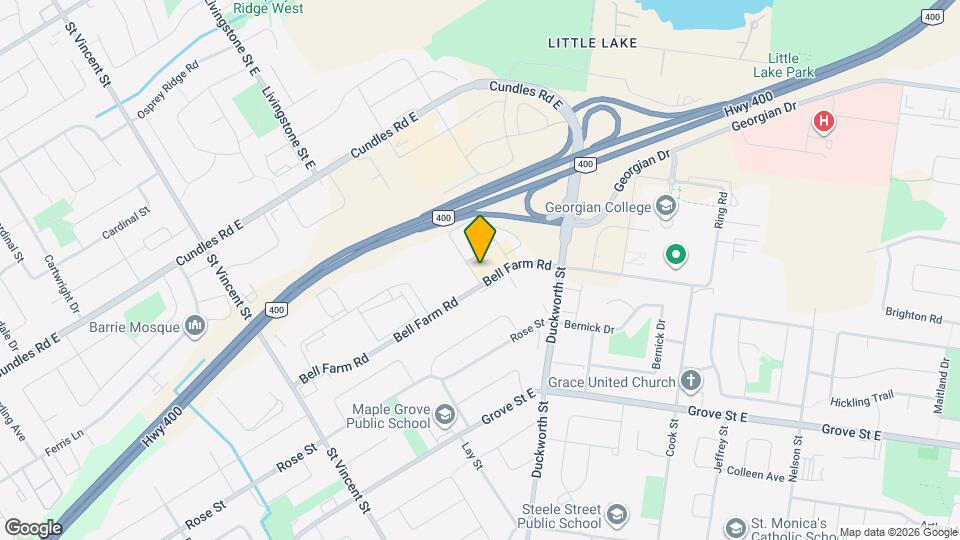 130 Bell Farm Rd Map and Location Details