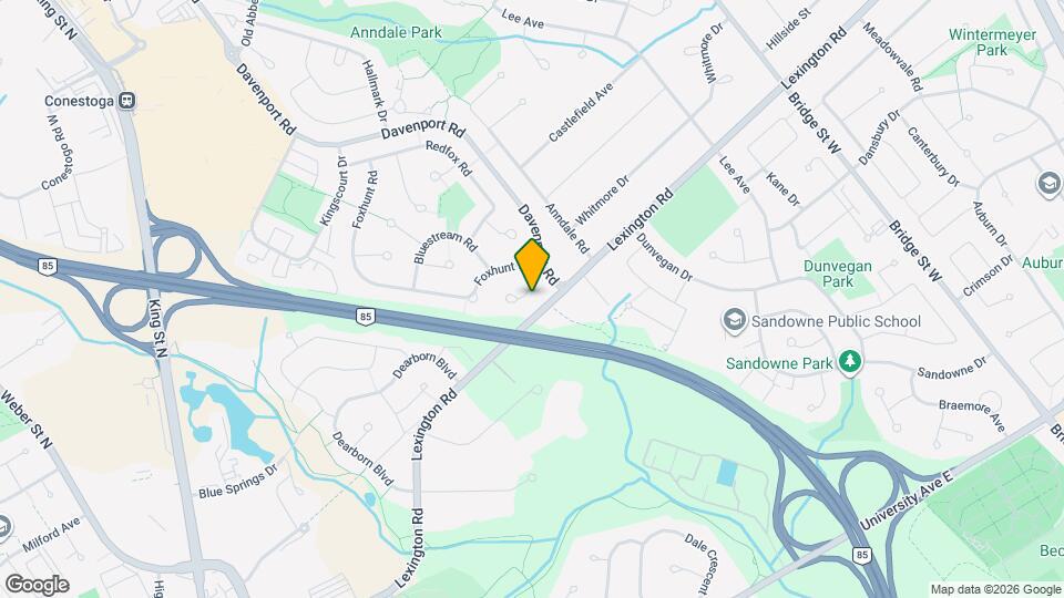 409 Foxhunt Pl Map and Location Details