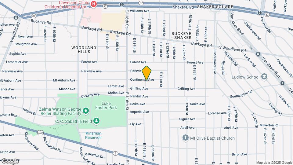 11902 Continental Ave-Unit -Up Map and Location Details