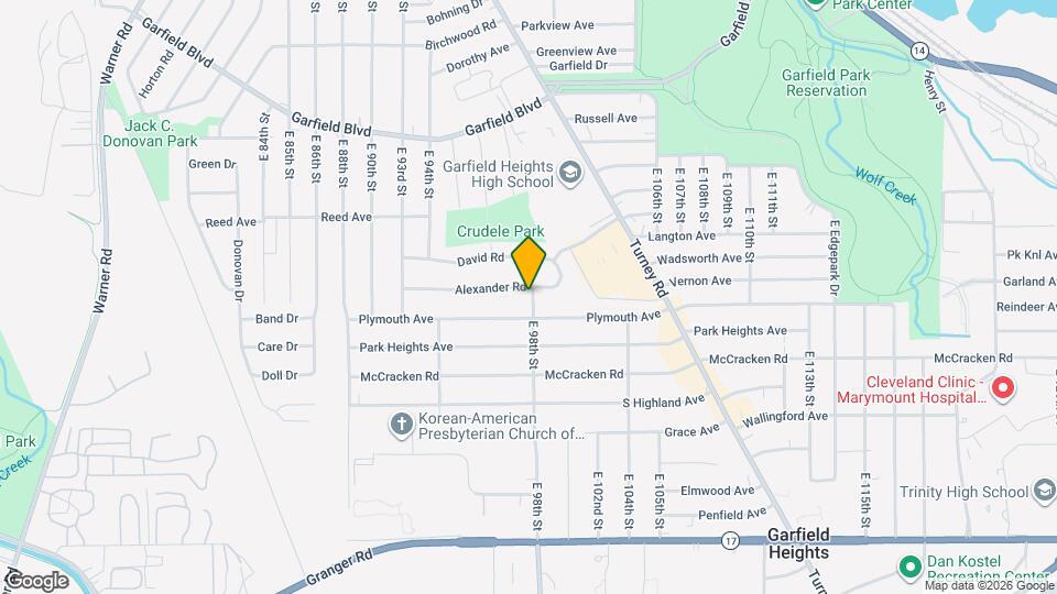 9716 Alexander Rd Map and Location Details