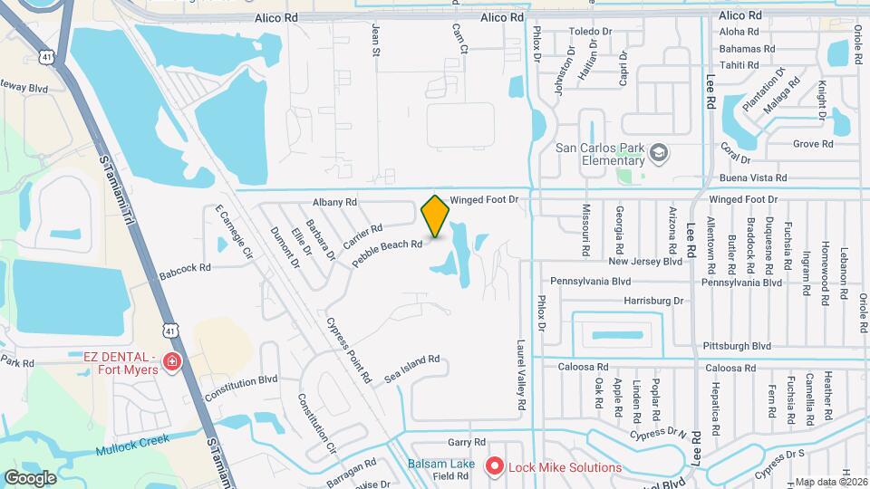 7464 Pebble Beach Rd Map and Location Details