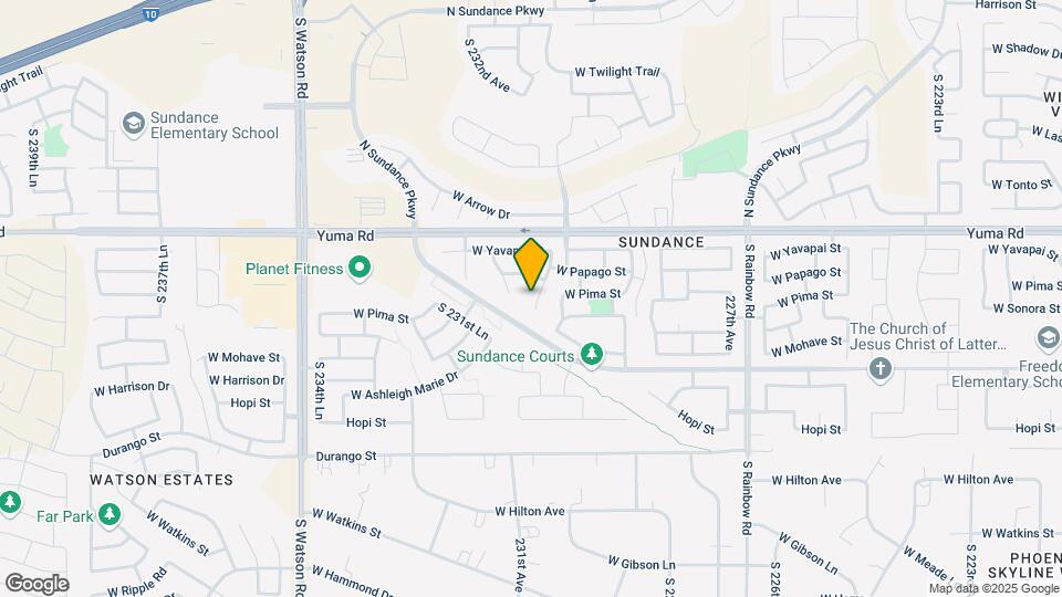 1448 S 230th Dr Map and Location Details