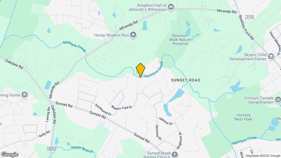 1906 Waters Trail Dr Map and Location Details